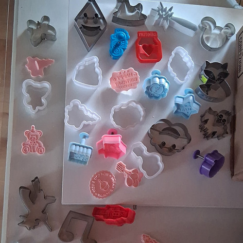 25x ausstechformen set - 25x,
