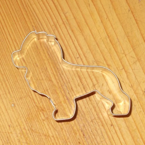 Metall ausstecher löwe - metall,