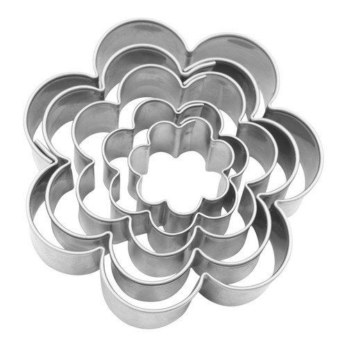 5er set ausstecher blume - ausstecher,
