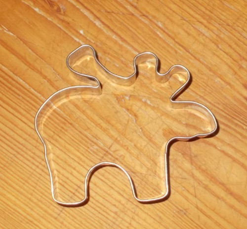Metall ausstecher elch - ausstecher,