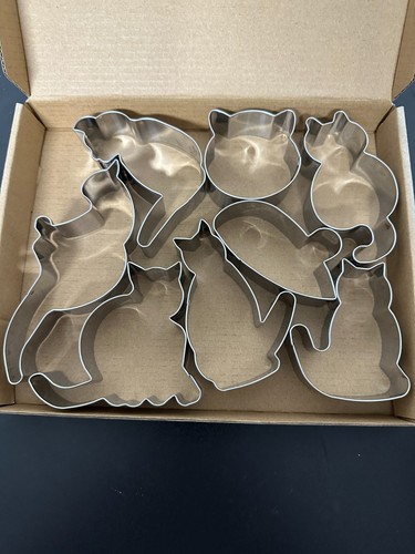 Ausstecher 8er set katzen - 8er,
