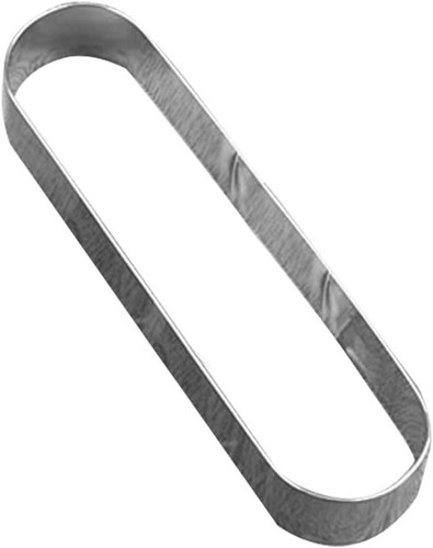 Edelstahl mini lange oval - lange,