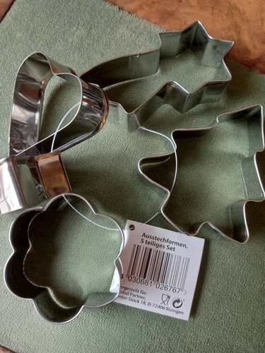 Ausstechformen teiliges set - ausstechformen,