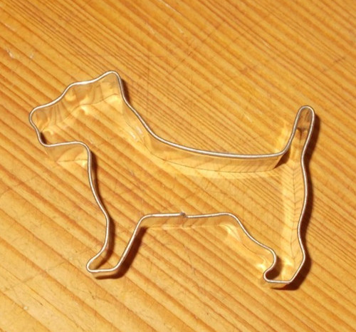 Metall ausstecher hund - metall,