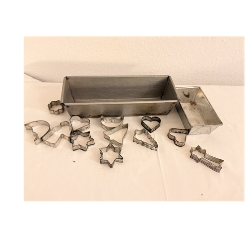 Set metall ausstechformen - ausstechformen, &