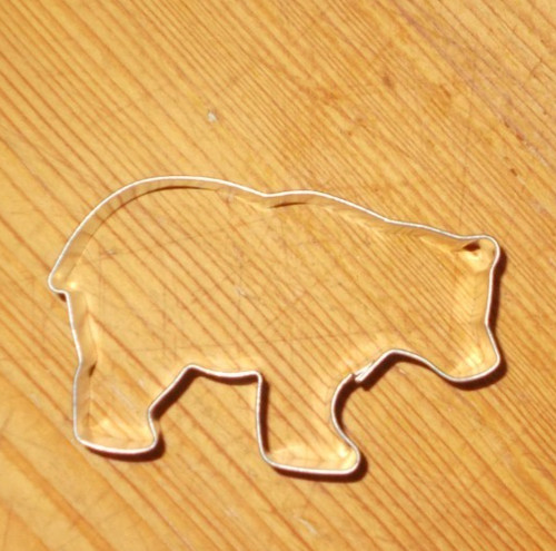 Metall ausstecher bär - metall,