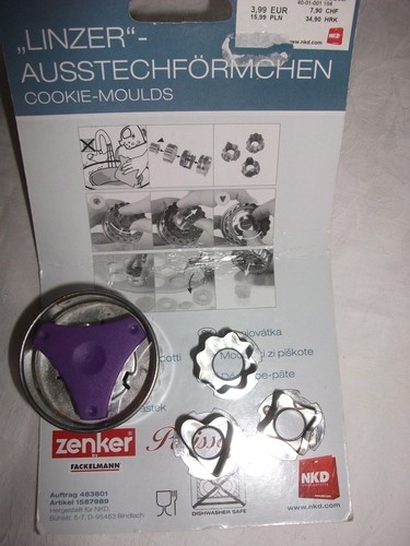 Linzer ausstechform teilig - linzer,