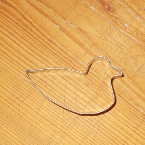 Metall ausstecher ente vogel - metall,